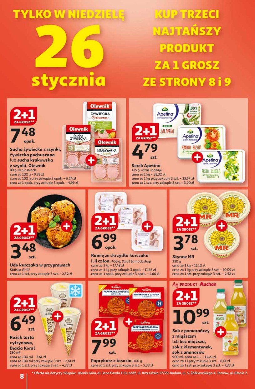 Gazetka: Okazje w Auchan Hipermarket  - strona 8