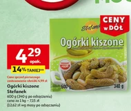 Ogórki kiszone Stefanek