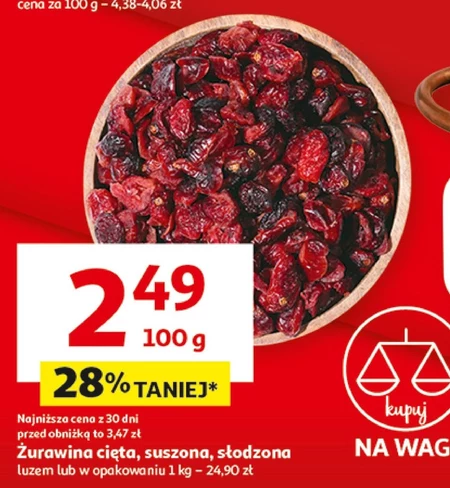 Żurawina suszona