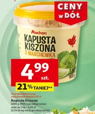 Kapusta kiszona Auchan