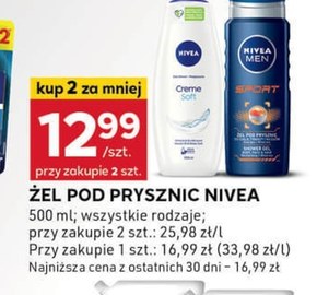 NIVEA MEN Sport Żel pod prysznic 500 ml niska cena