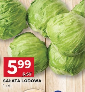 Sałata lodowa niska cena