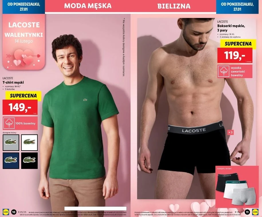 Lidl oferuje koszulki Lacoste!