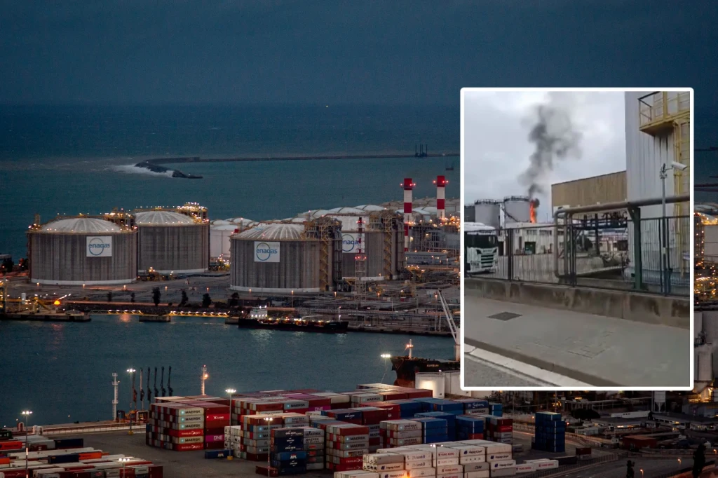 Eksplozja w porcie w Barcelonie Eksplozja w porcie w Barcelonie