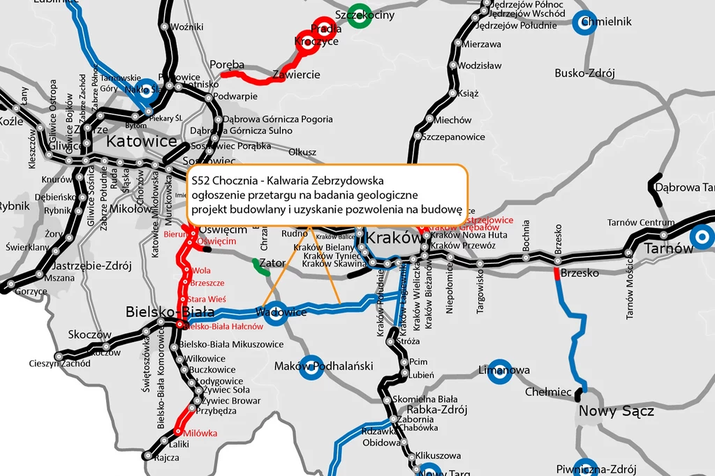 Nowa droga połączy Wadowice z Kalwarią. Wkrótce ruszą prace 