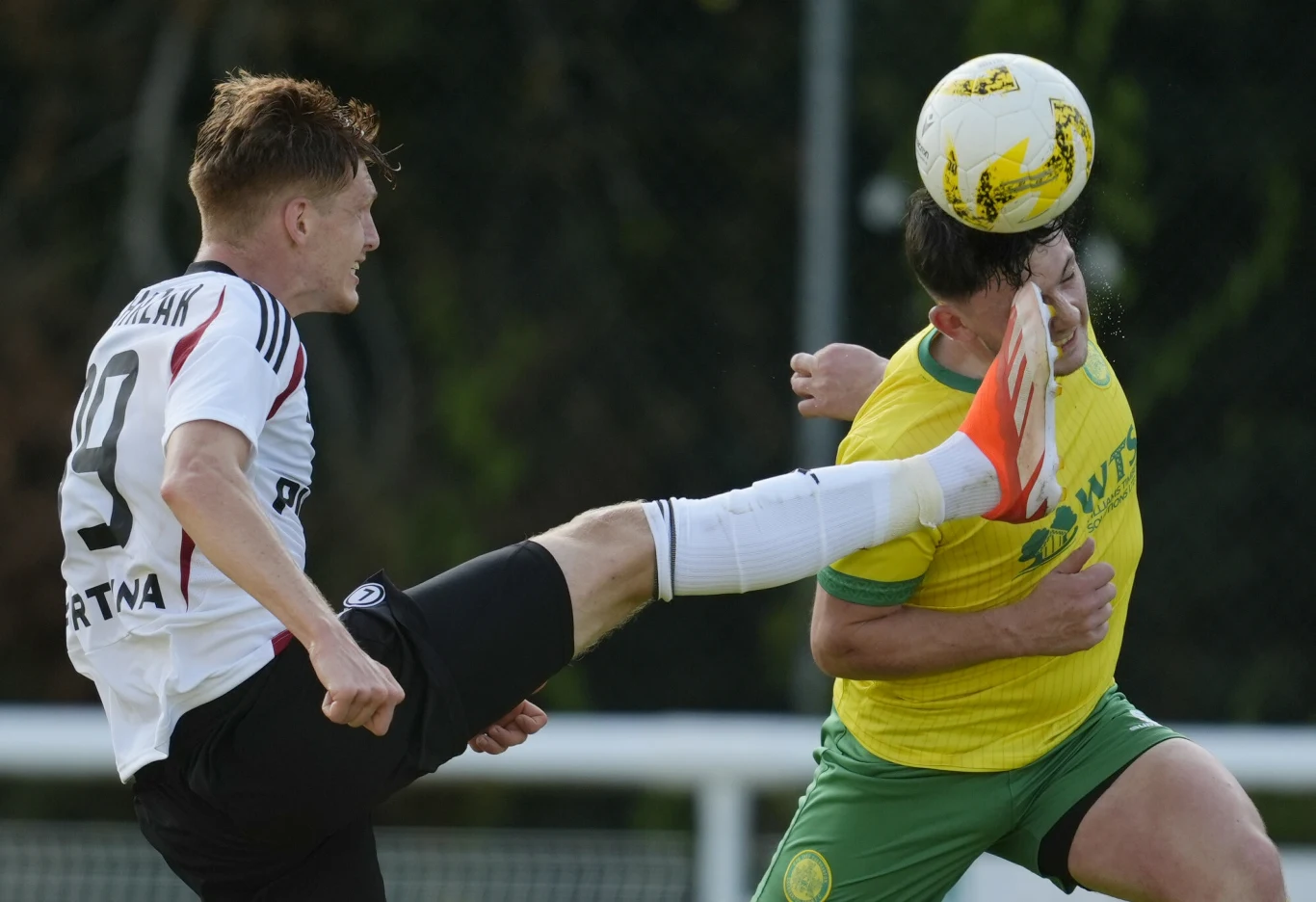 Jordan Majchrzak w meczu Ligi Konferencji Jordan Majchrzak w meczu Ligi Konferencji