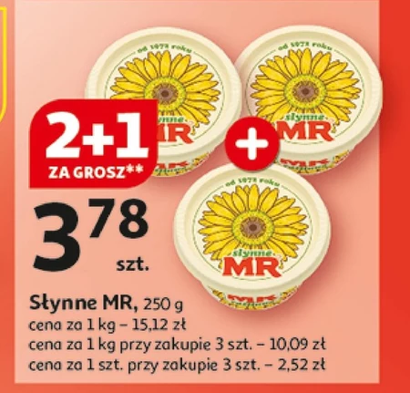 MR Słynne Roślinne Margaryna 250 g