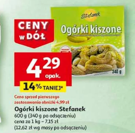 Ogórki kiszone Stefanek