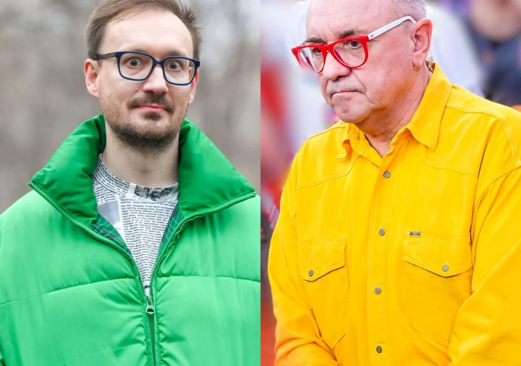 Mariusz Kozak i Jerzy Owsiak