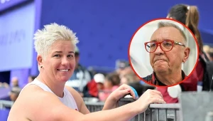 Anita Włodarczyk i Jerzy Owsiak