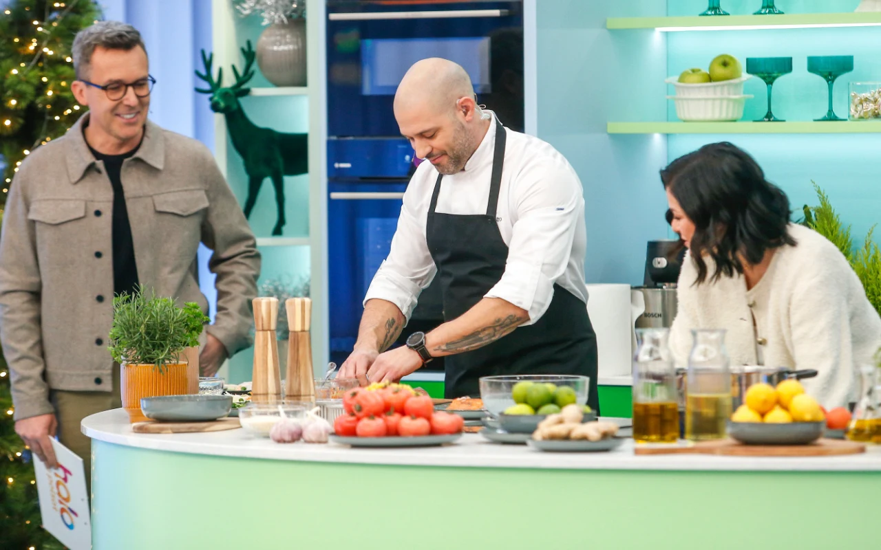 Maciej Kurzajewski, Martin Gimenez Castro i Katarzyna Cichopek