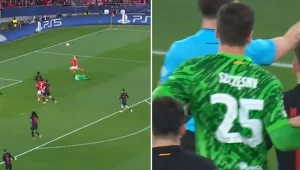 Wojciech Szczęsny sprokurował rzut karny w starciu z Benficą Lizbona