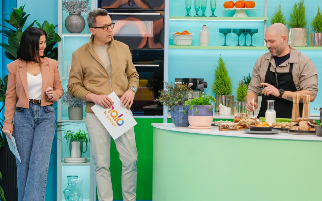 Katarzyna Cichopek, Maciej Kurzajewski i Martin Gimenez Castro