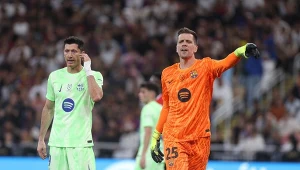 Robert Lewandowski i Wojciech Szczęsny