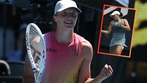 Iga Świątek i w ramce Madison Keys 