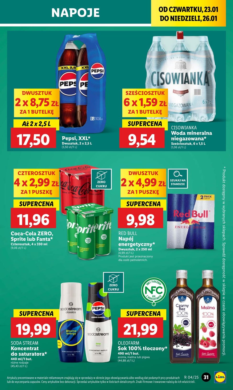 Gazetka: 50% taniej na wybrane produkty - Lidl - strona 33