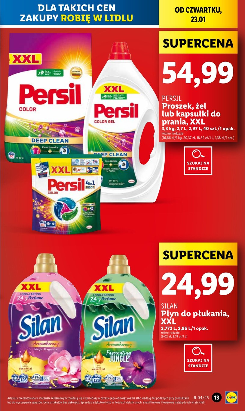 Gazetka: 50% taniej na wybrane produkty - Lidl - strona 13