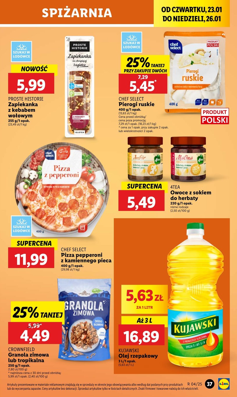 Gazetka: 50% taniej na wybrane produkty - Lidl - strona 39