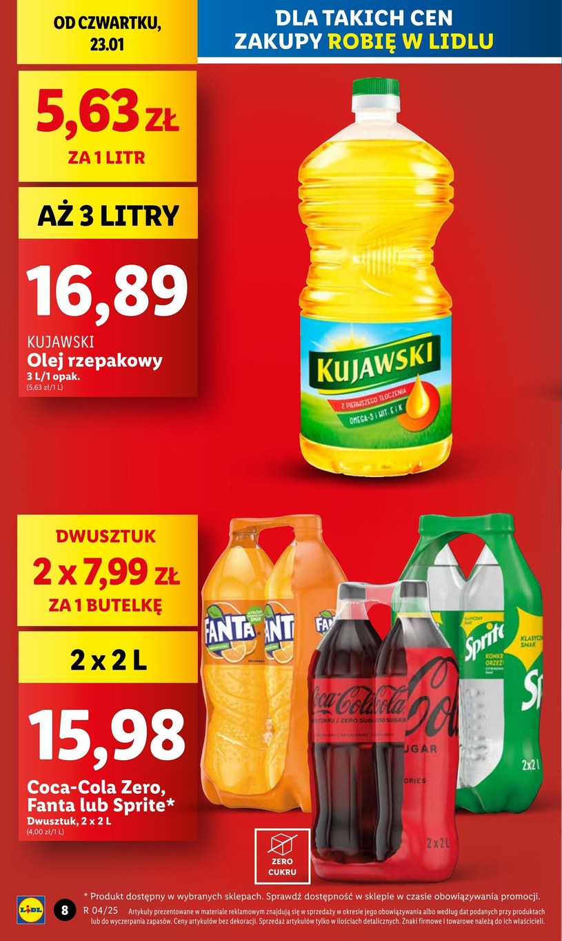 Gazetka: 50% taniej na wybrane produkty - Lidl - strona 8