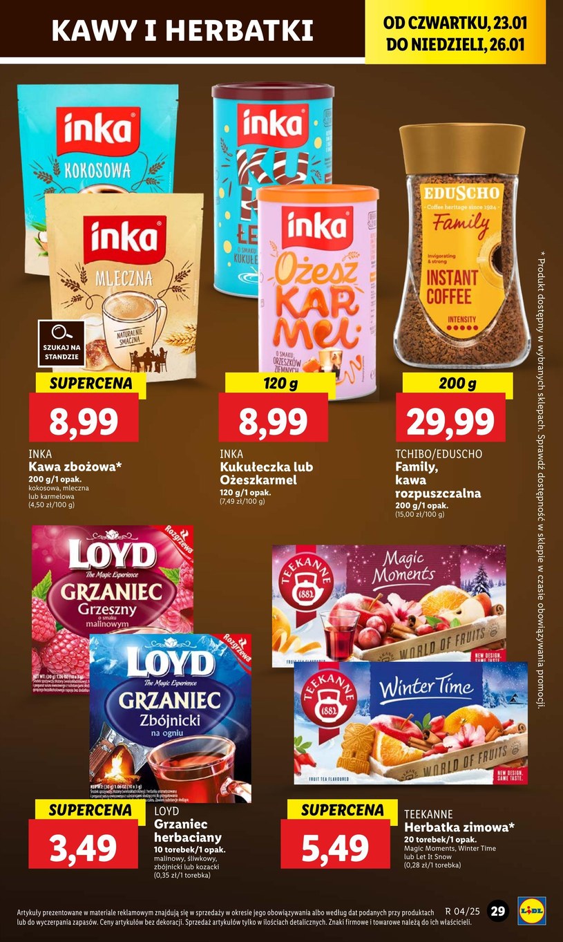 Gazetka: 50% taniej na wybrane produkty - Lidl - strona 31