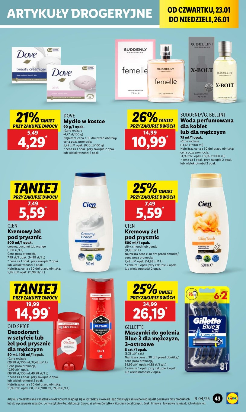 Gazetka: 50% taniej na wybrane produkty - Lidl - strona 45