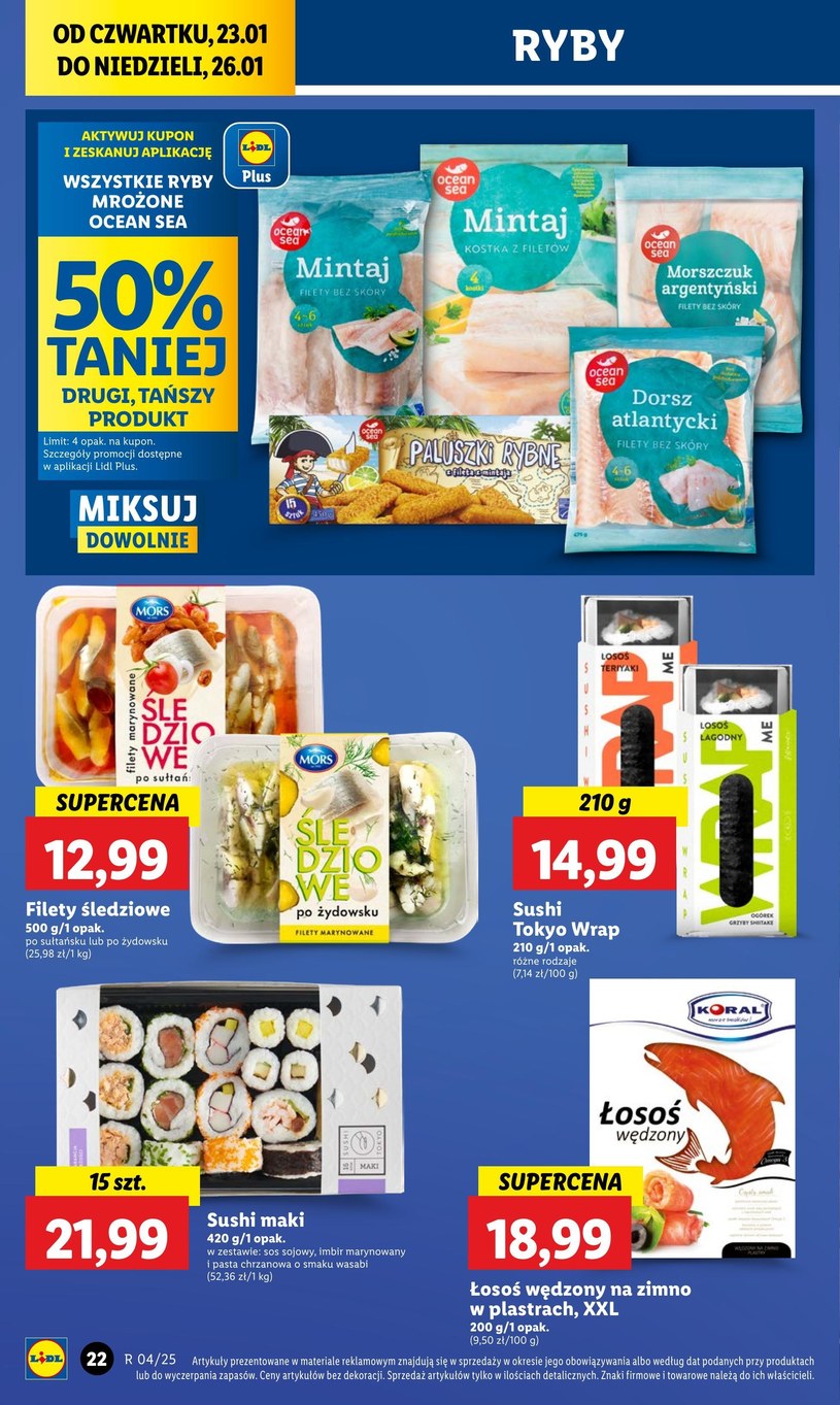 Gazetka: 50% taniej na wybrane produkty - Lidl - strona 24