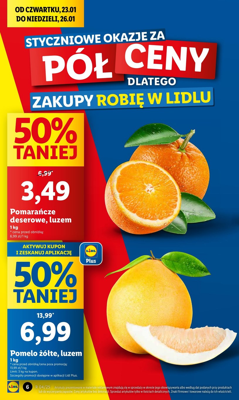 Gazetka: 50% taniej na wybrane produkty - Lidl - strona 6