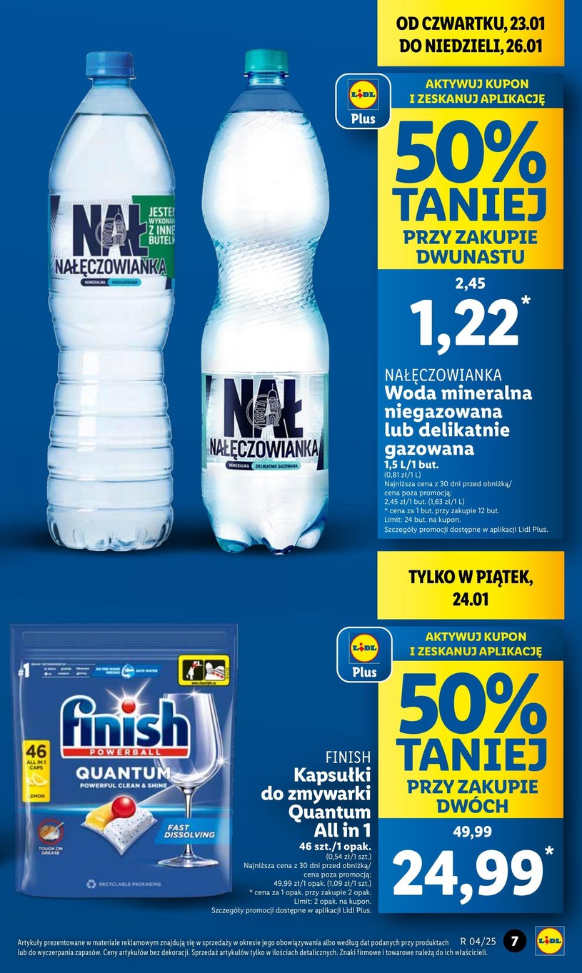 Gazetka: 50% taniej na wybrane produkty - Lidl - strona 7