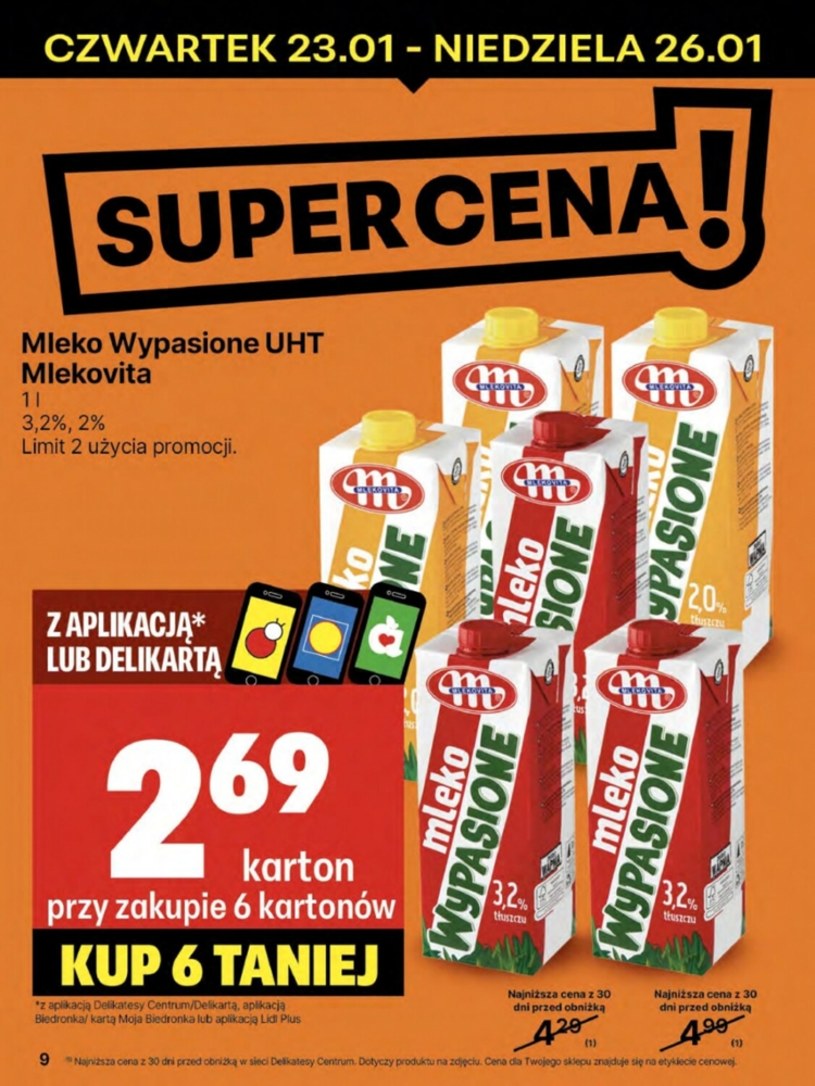 Gazetka: Promocje od czwartku do niedzieli - Delikatesy Centrum - strona 9