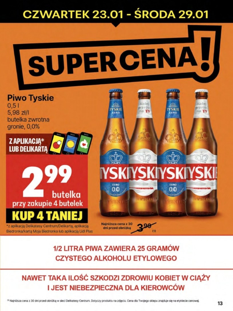 Gazetka: Promocje od czwartku do niedzieli - Delikatesy Centrum - strona 13