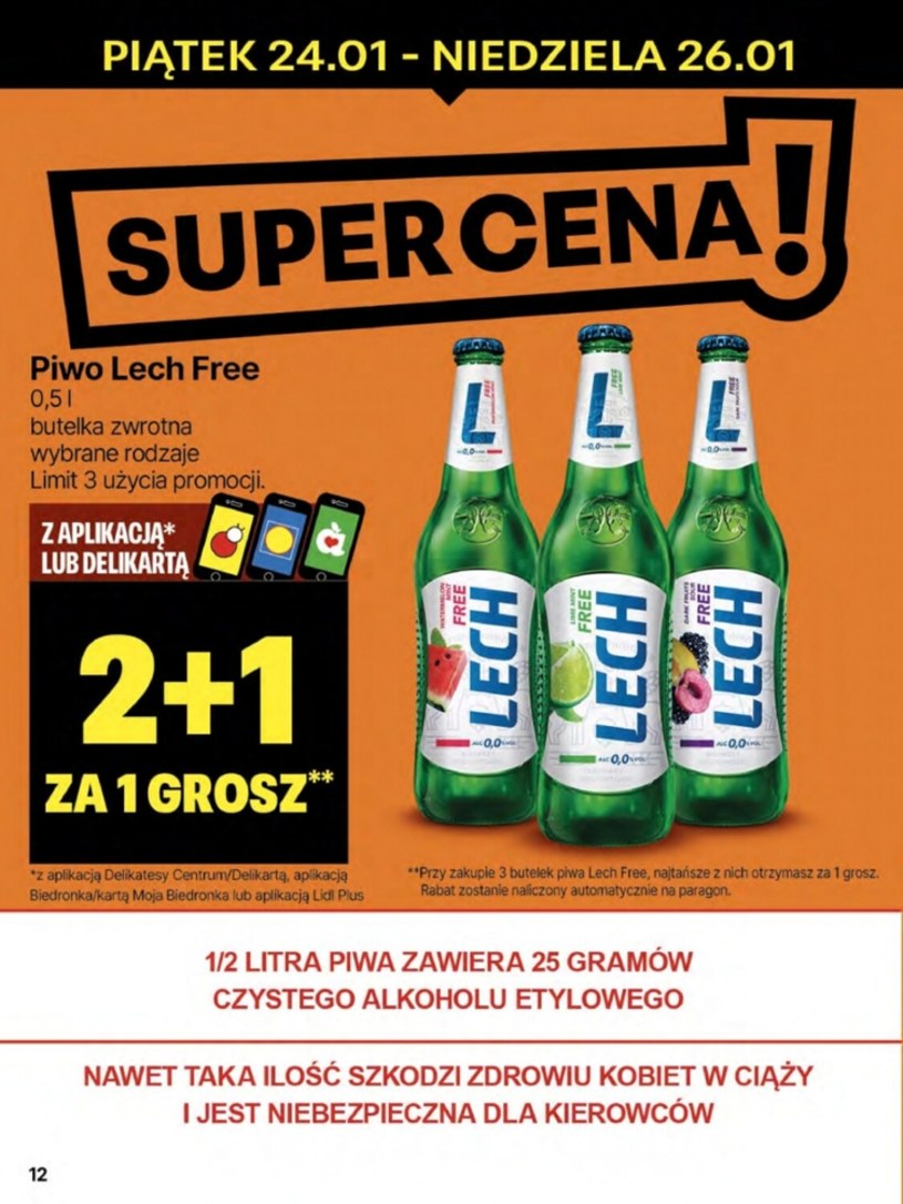 Gazetka: Promocje od czwartku do niedzieli - Delikatesy Centrum - strona 12