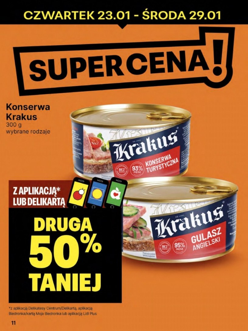 Gazetka: Promocje od czwartku do niedzieli - Delikatesy Centrum - strona 11