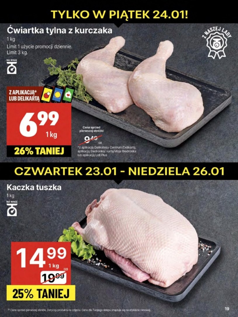 Gazetka: Promocje od czwartku do niedzieli - Delikatesy Centrum - strona 19