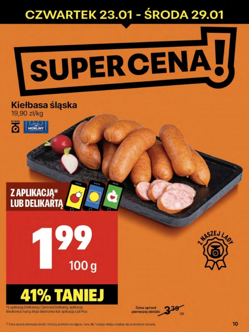 Gazetka: Promocje od czwartku do niedzieli - Delikatesy Centrum - strona 10