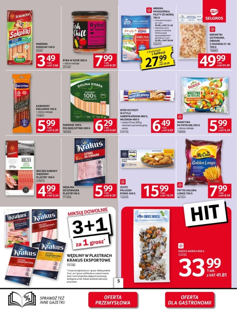 Gazetka: 2300 artykułów w promocji - Selgros Cash&Carry - strona 5