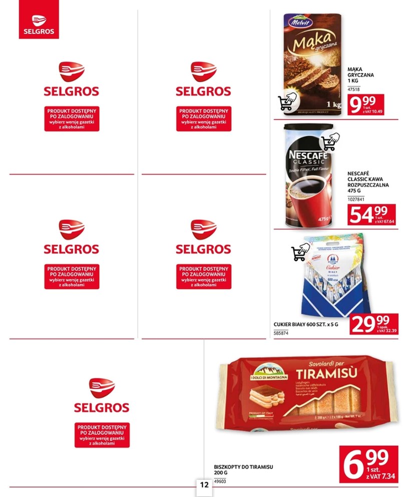 Gazetka: Najlepsze oferty dla gastronomii - Selgros Cash&Carry - strona 12