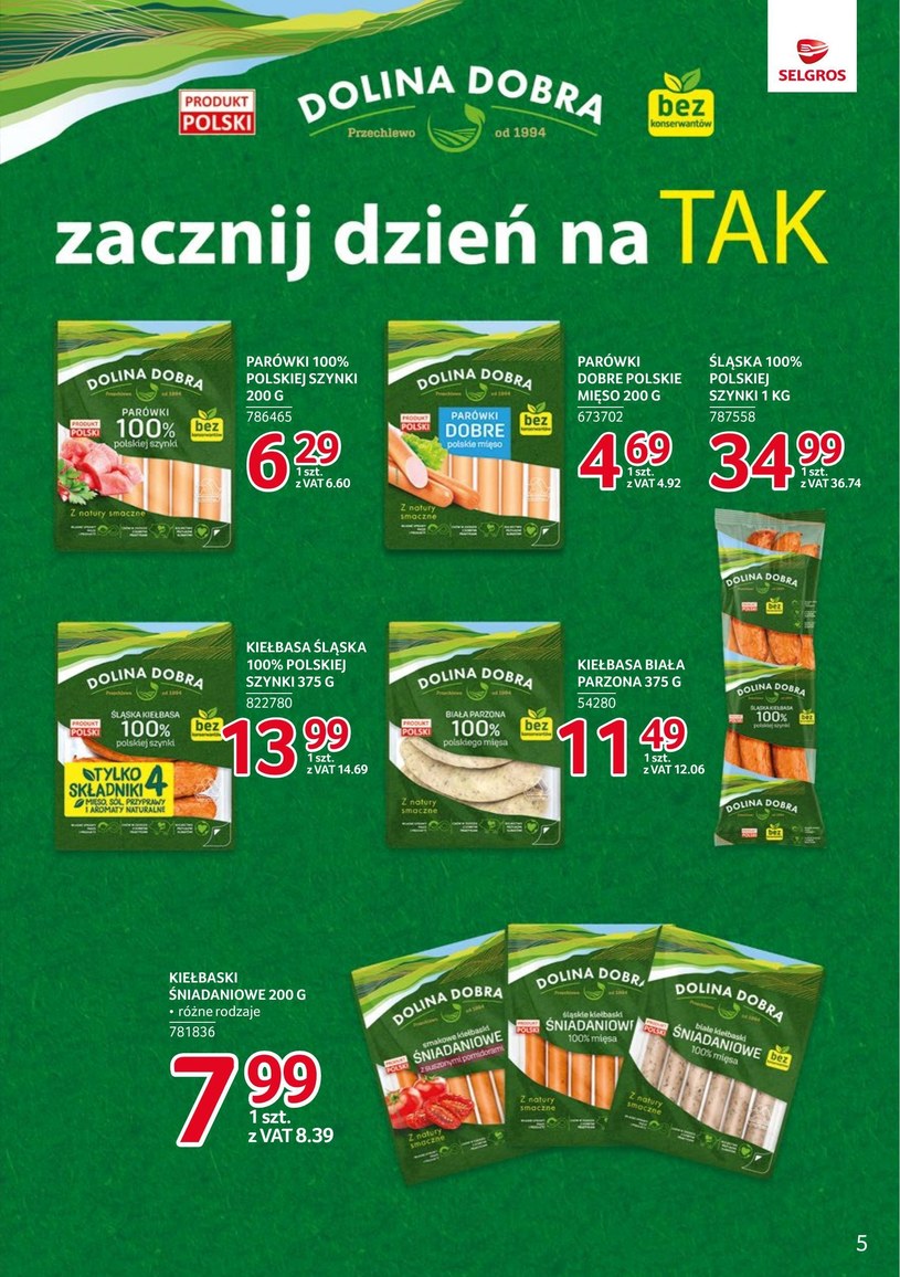 Gazetka: Markowe produkty - Selgros Cash&Carry - strona 5