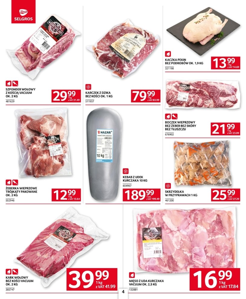 Gazetka: Najlepsze oferty dla gastronomii - Selgros Cash&Carry - strona 4