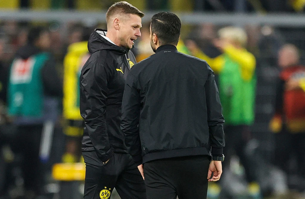 Łukasz Piszczek i Nuri Sahin Łukasz Piszczek i Nuri Sahin