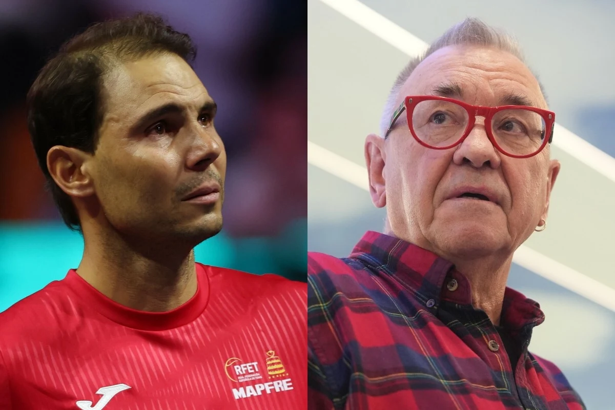 Rafael Nadal i Jurek Owsiak Rafael Nadal i Jurek Owsiak