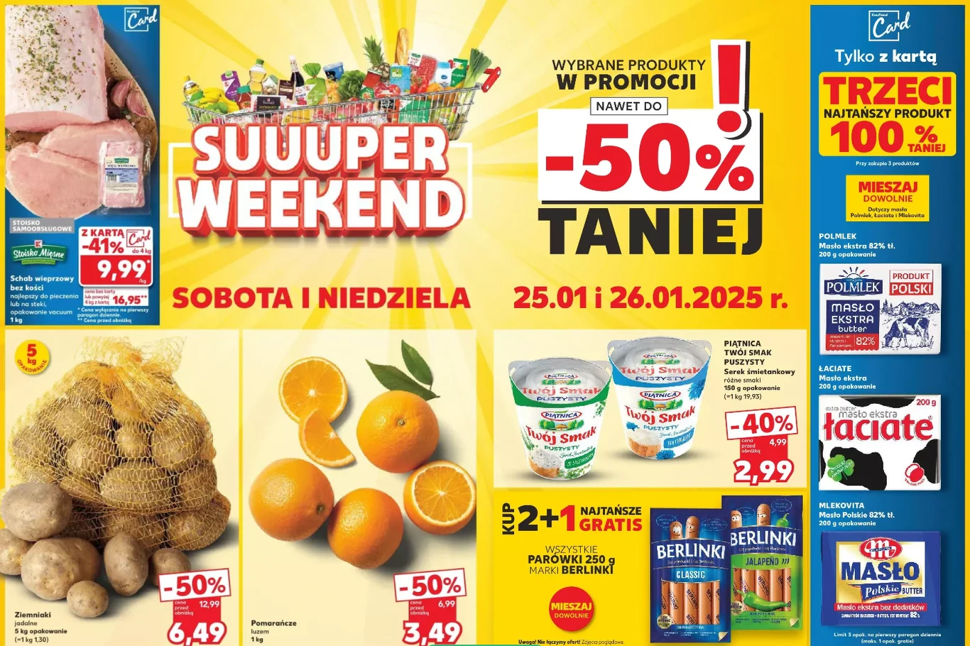 Masz kartę Kaufland Card? Dostaniesz masło za darmo!