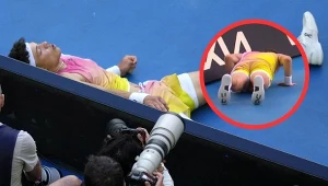 Ben Shelton podczas meczu z Lorenzo Sonego