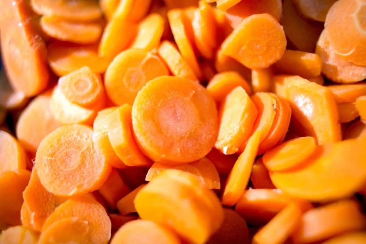 Marchewkę możemy także pokroić i zamrozić