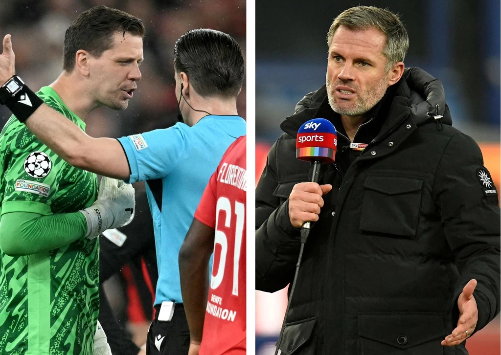 Jamie Carragher twierdzi, że Wojciech Szczęsny zawsze był przeciętnym bramkarzem