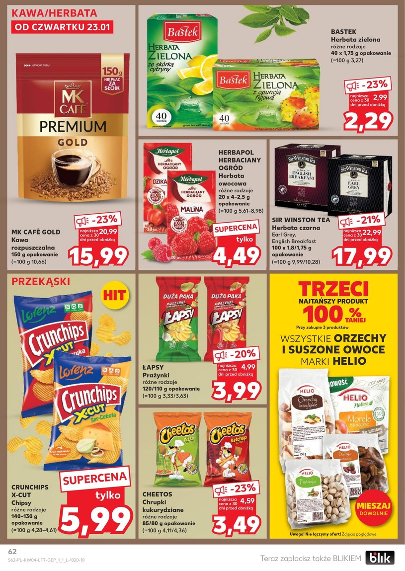 Gazetka: Ulubione smaki w super cenach - Kaufland - strona 62