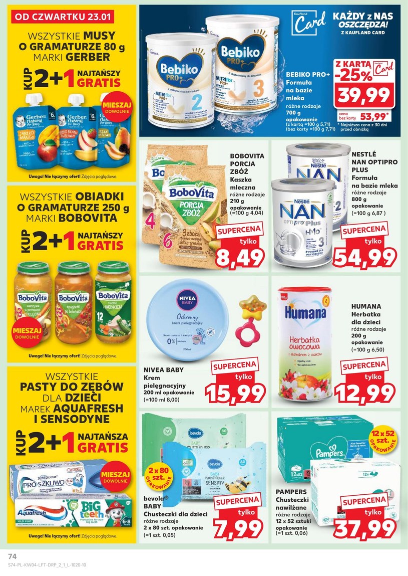 Gazetka: Ulubione smaki w super cenach - Kaufland - strona 74