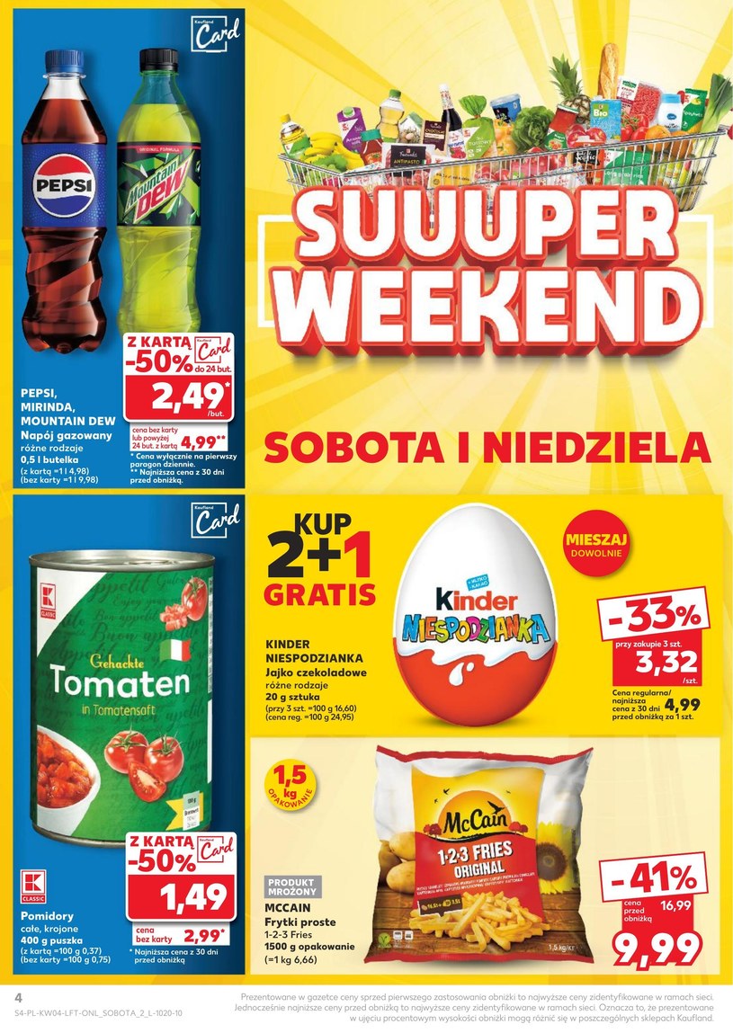 Gazetka: Zimowe oszczędności na start - Kaufland - strona 4