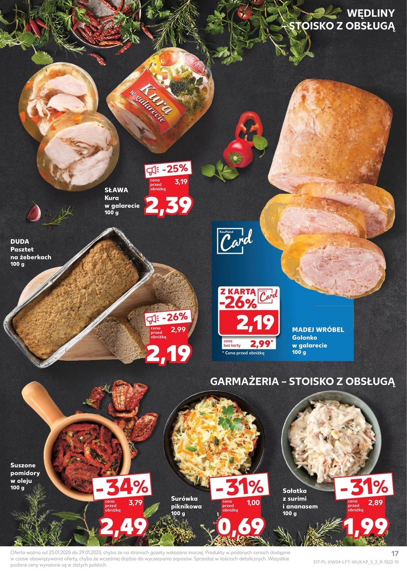 Gazetka: Zimowe oszczędności na start - Kaufland - strona 17