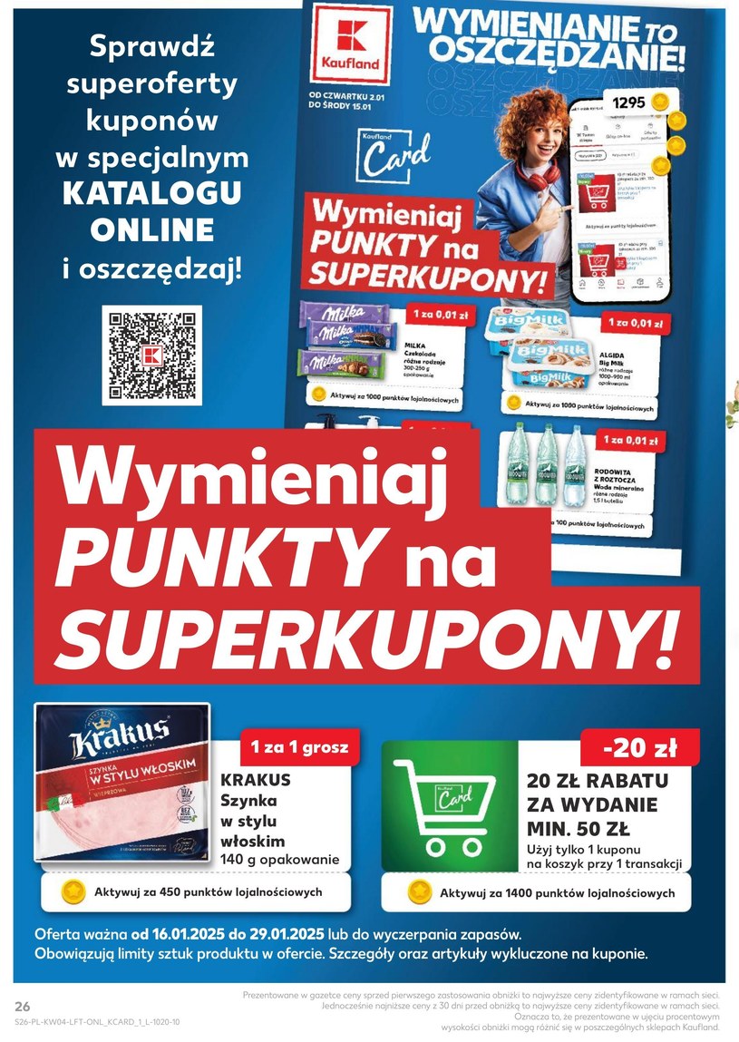 Gazetka: Zimowe oszczędności na start - Kaufland - strona 26