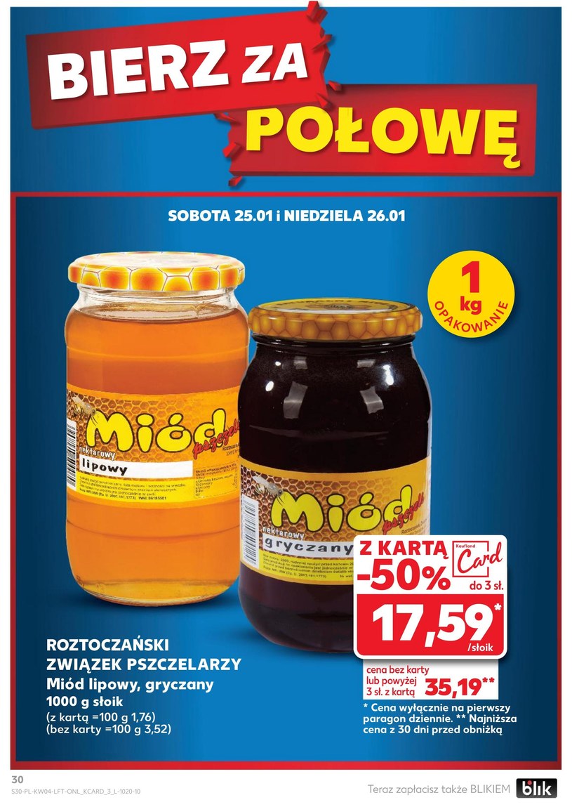 Gazetka: Zimowe oszczędności na start - Kaufland - strona 30